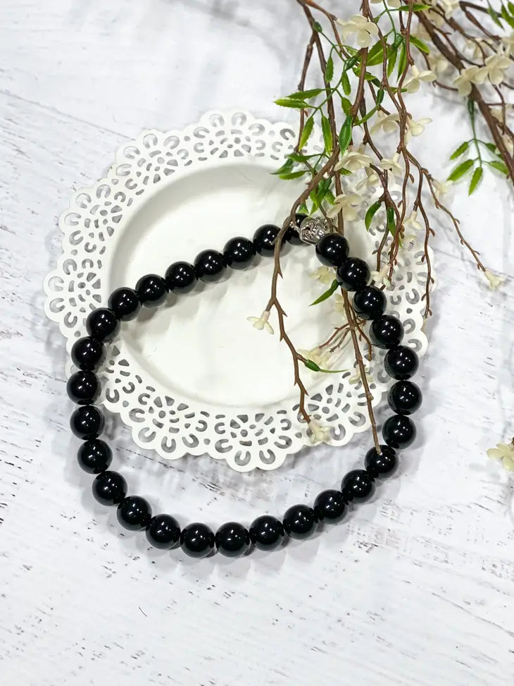 Black Bubble Gum Necklace