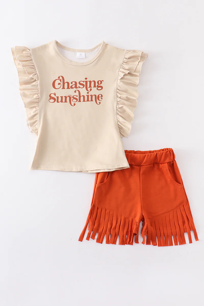 Chasing Sunshine Shorts Set