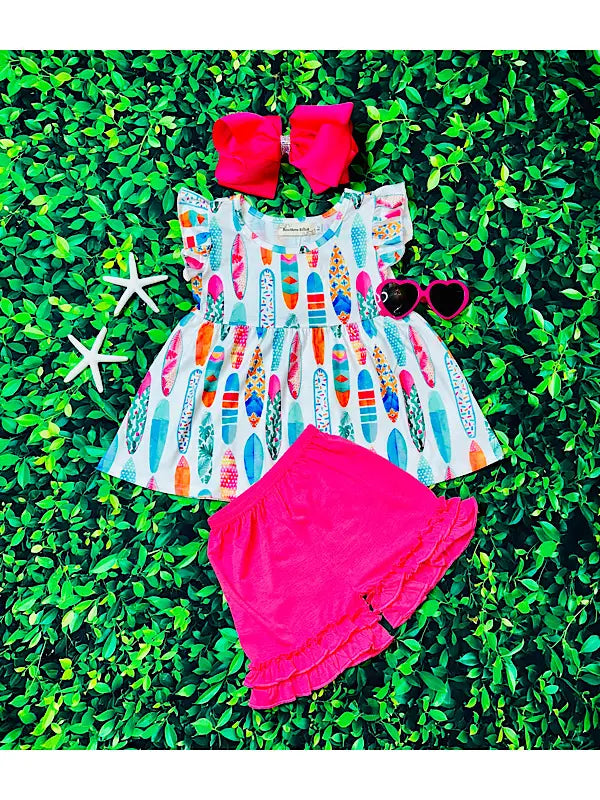 Surfboard Shorts Set