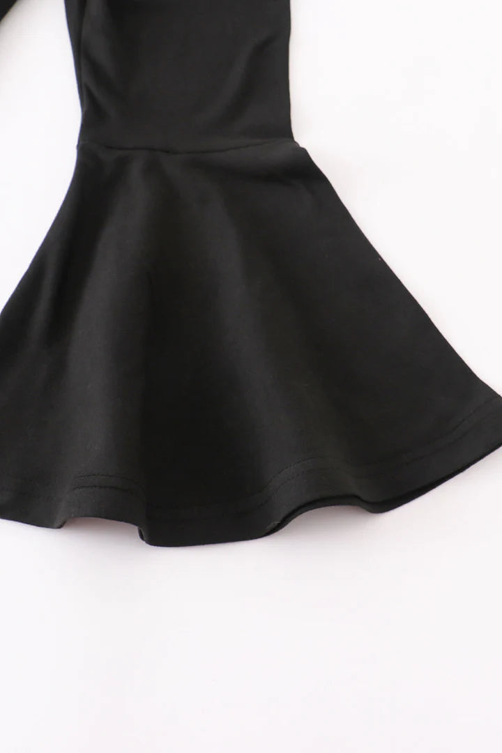 Black Bell Bottoms