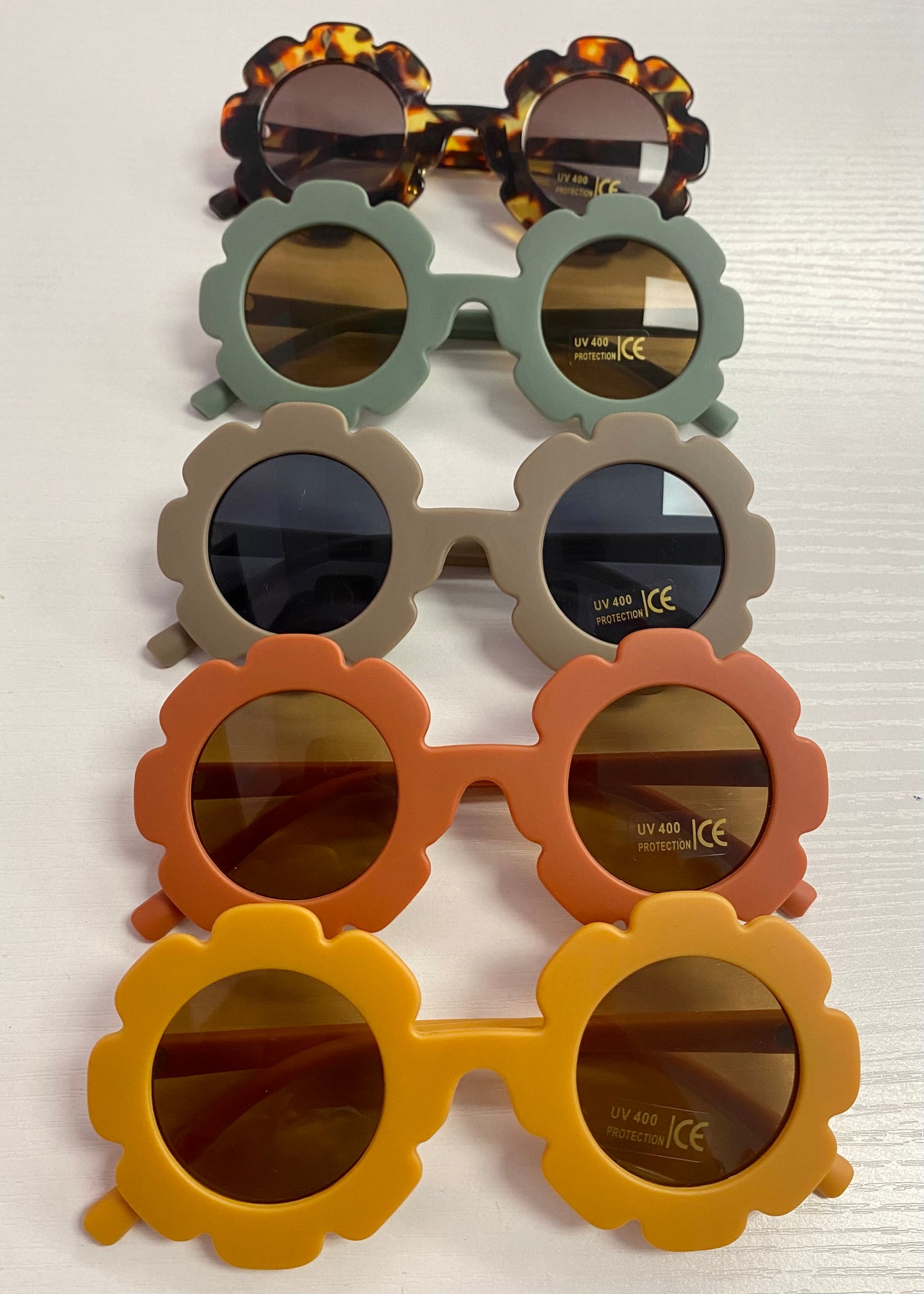 Fall Colors Flower Sunglasses