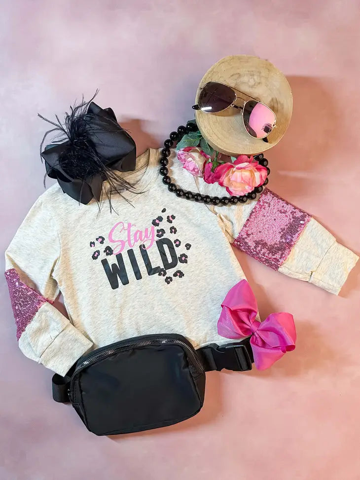 Stay Wild long sleeve shirt