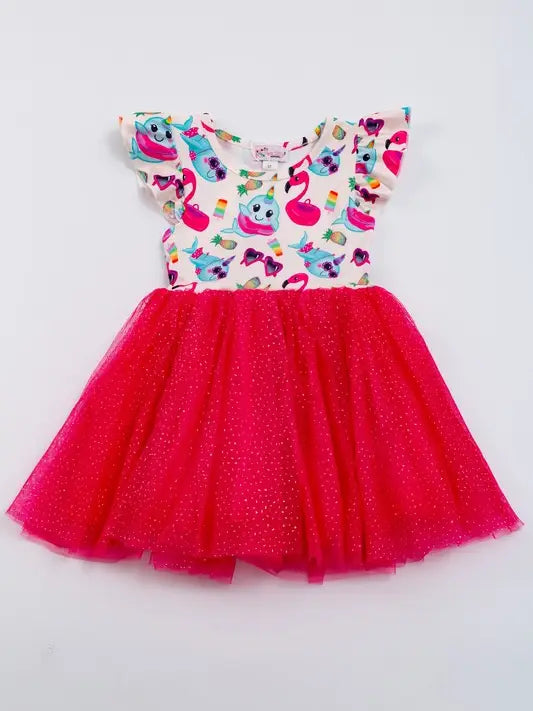 Summertime Float Tutu Dress