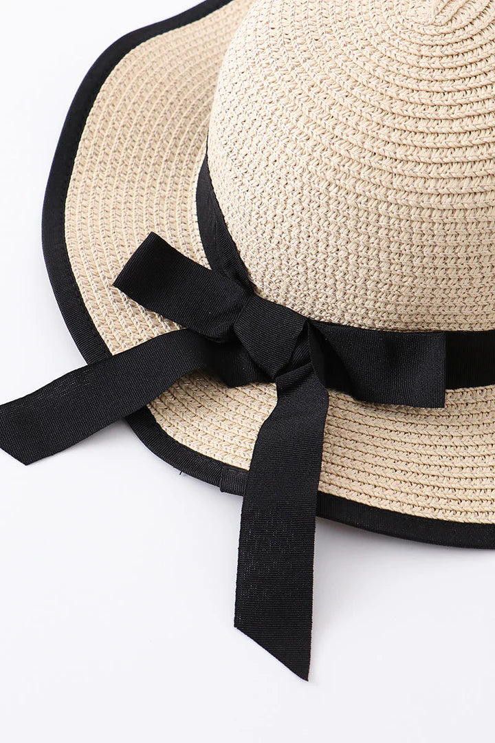 Mama's Girl Black trim hat