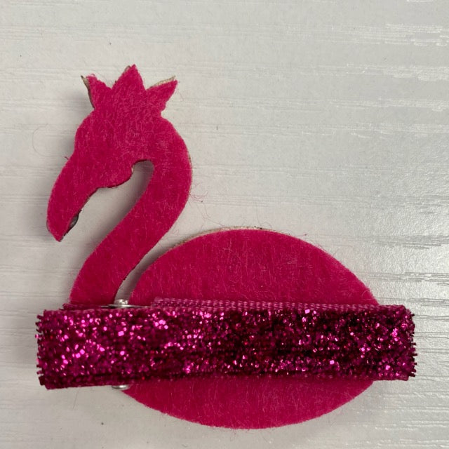 Flamingo Hair Clips