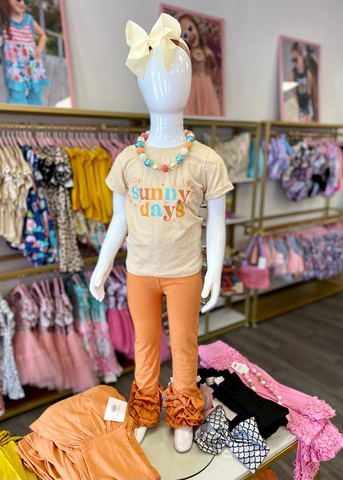 Mom and Me Sunny Days Tee - Girls