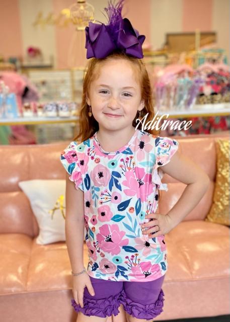 Pretty in Purple Short Sleeve Tee