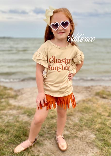 Chasing Sunshine Shorts Set