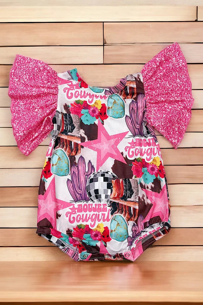 Boujee Cowgirl Onesie