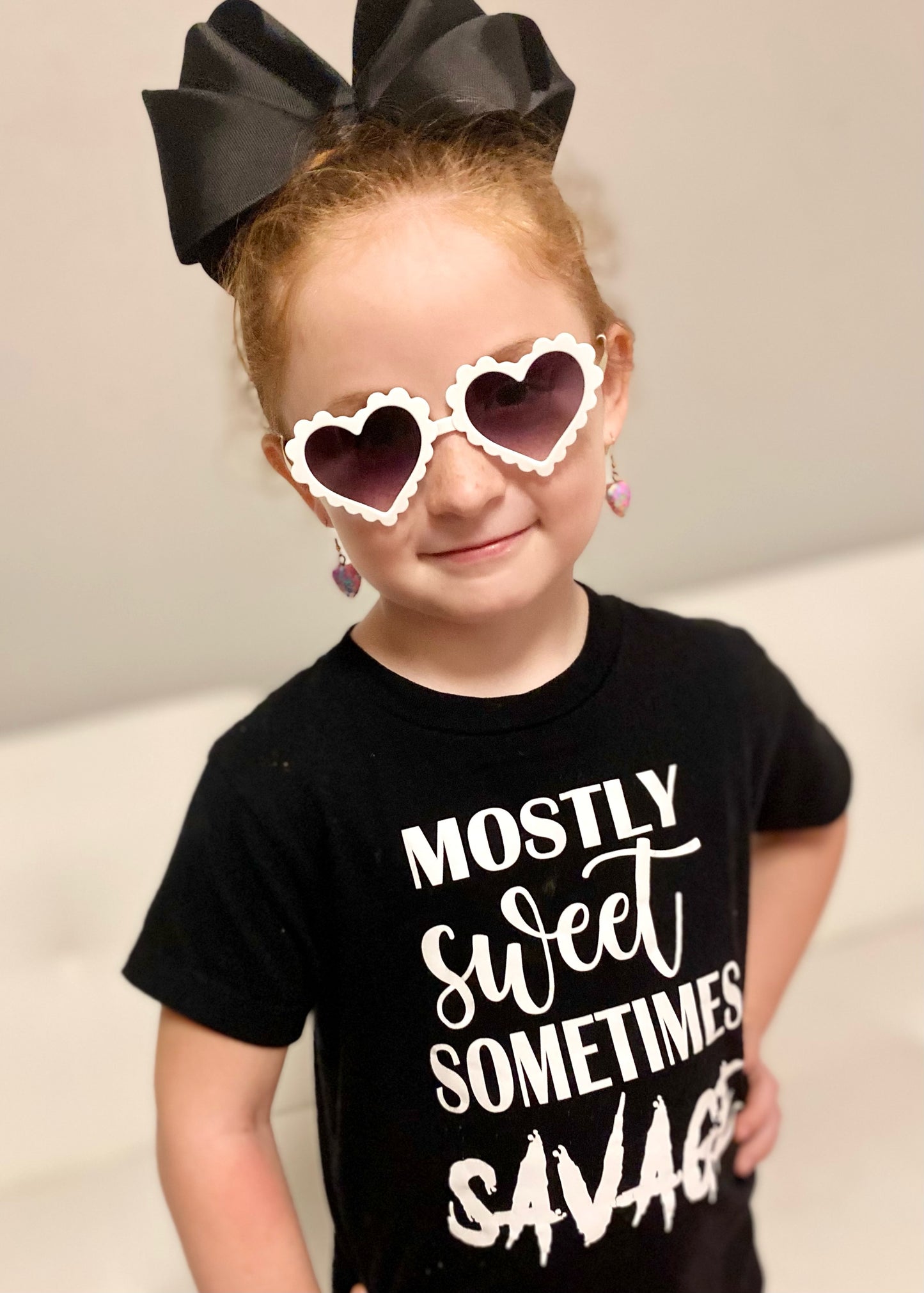 "Mostly Sweet Sometimes Savage" tee