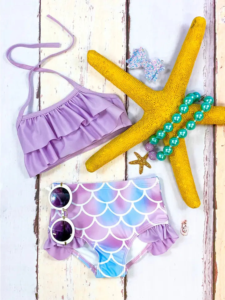 Lavender Mermaid Bikini