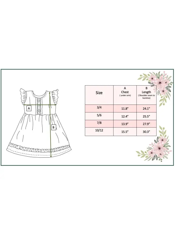 Light Teal Ruffle Button Dress