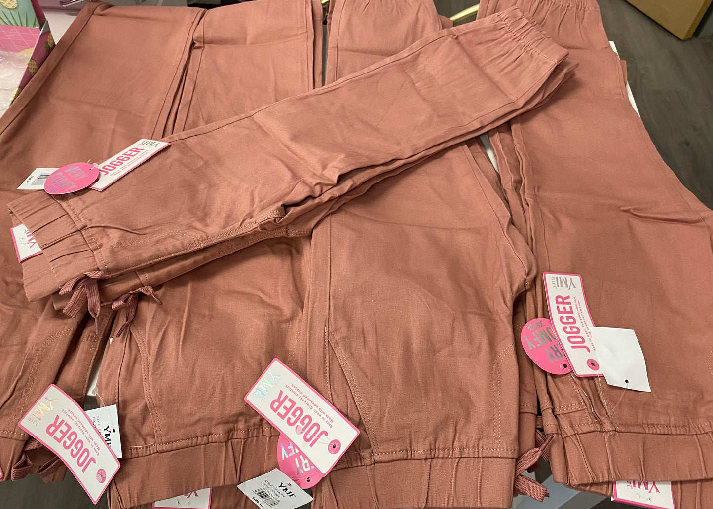 Girls Twill Joggers