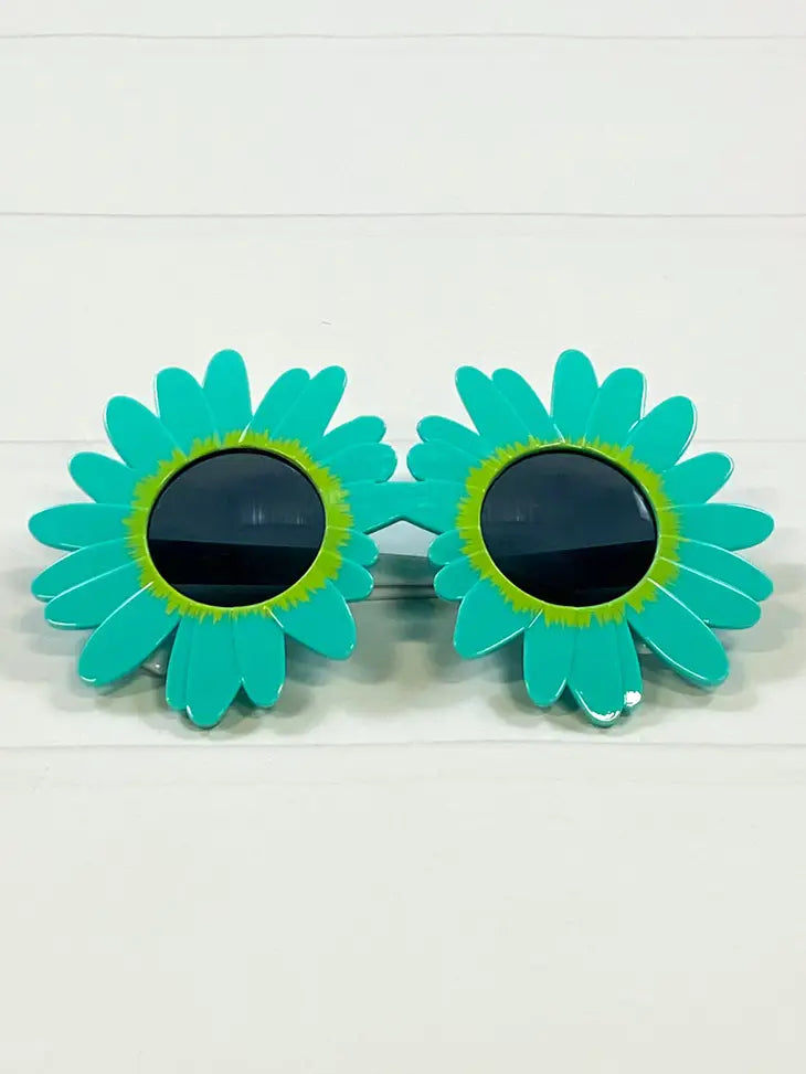 Aqua Daisy Sunglasses