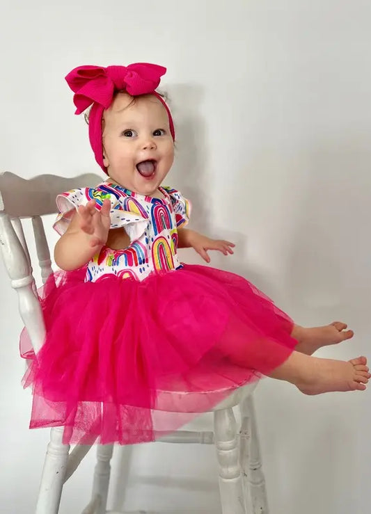 Rainbow Tutu Dress