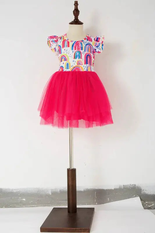 Rainbow Tutu Dress