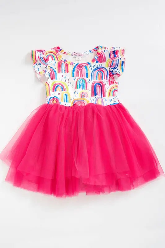Rainbow Tutu Dress