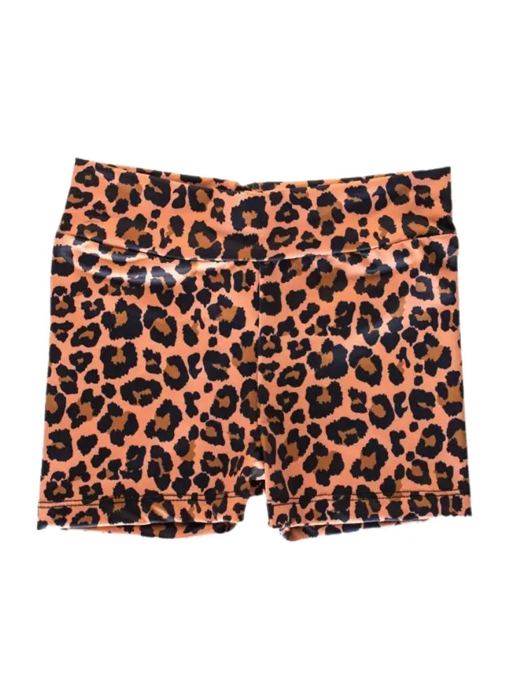 Leopard Biker Shorts